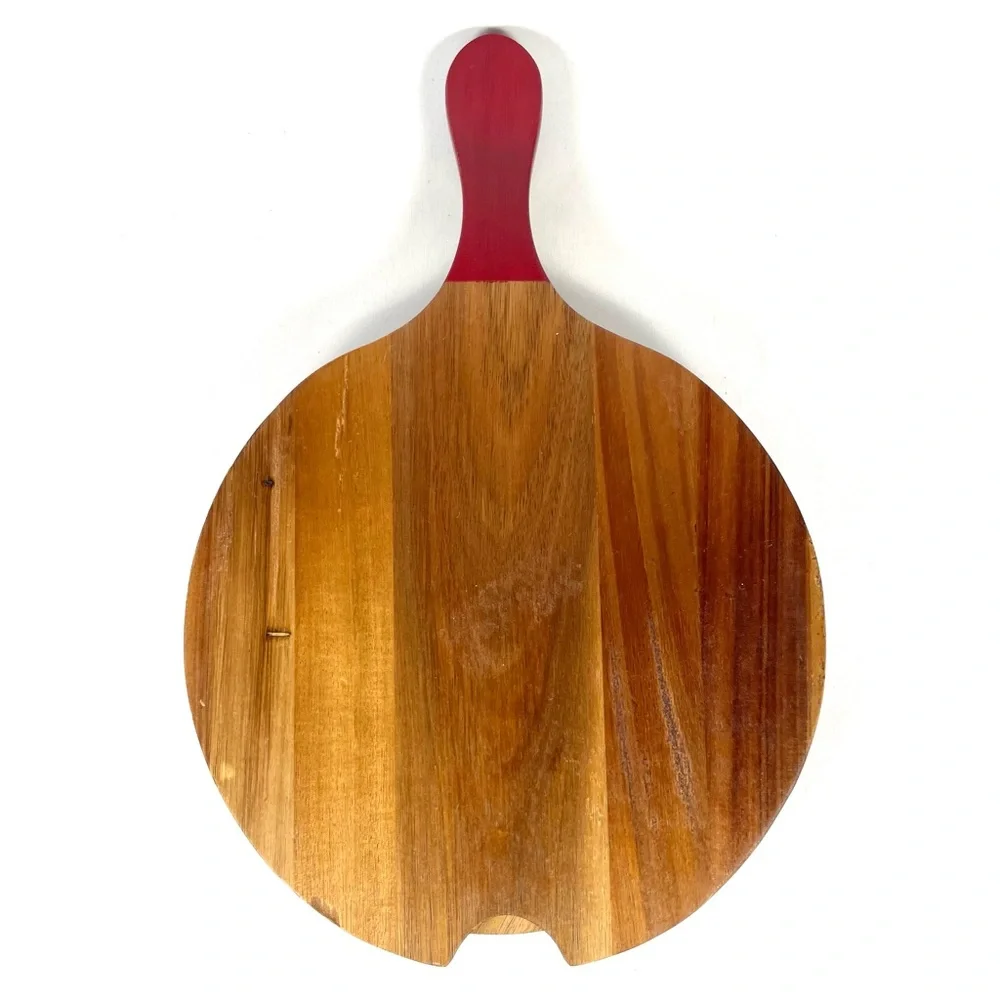 Fiesta Acacia Wood Charcuterie Board Set Hidden Drawer Cheese Tools‎